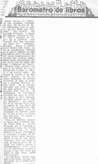 Barómtero de libros.