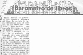 Barómtero de libros.