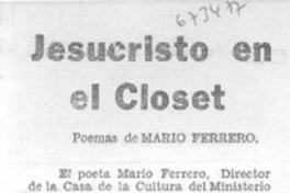 Jesucristo en el closet