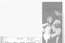 Cinco años, siete estrenos