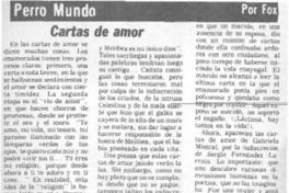 Cartas de amor