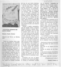 Añañucas (poemas del norte verde)"