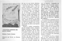 Añañucas (poemas del norte verde)"