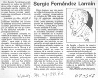 Sergio Fernández Larraín