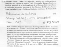 Sergio Fernández Larraín.