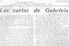 Las cartas de Gabriela