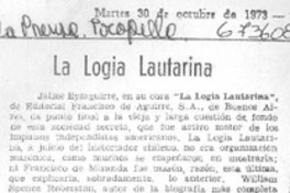 La logia lautarina