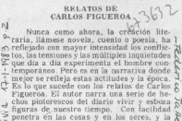 Relatos de Carlos Figueroa
