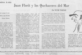 Juan Florit y los quehaceres del mar