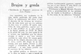 Brujos y greda