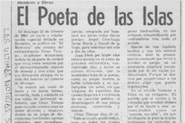 El poeta de las islas