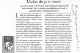 Cartas de prisionero
