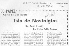 Isla de nostalgias