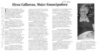 Elena Caffarena, mujer emancipadora.