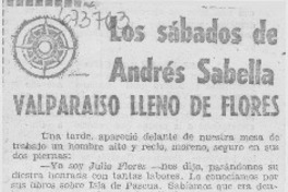 Valparaíso lleno de Flores