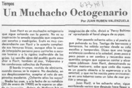 Un muchacho octogenario