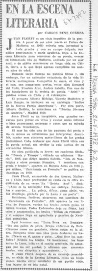 En la escena literaria
