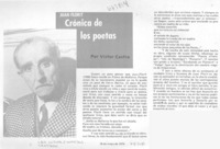 Crónica de los poetas