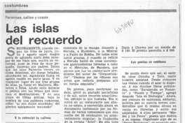 Las islas del recuerdo