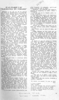 Juan Florit y su "Zarabana en Pomaire"