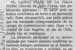 El largo viaje de la vieja dama