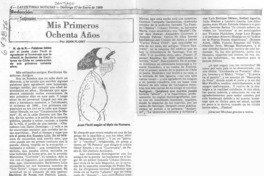 Mis primeros ochenta años