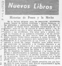 Historias de Penco y la Mocha.
