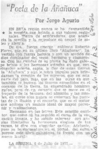 Poeta de la añañuca