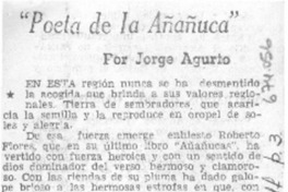 Poeta de la añañuca