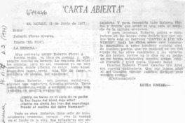 Carta abierta