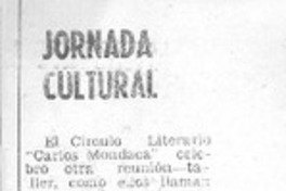 Jornada cultural