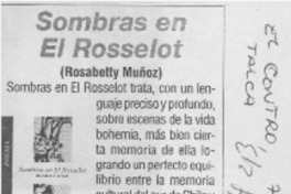 Sobras en el rosselot.