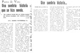 Una sombría historia que se hizo novela
