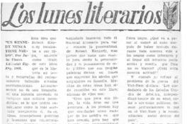 Los lunes literarios.