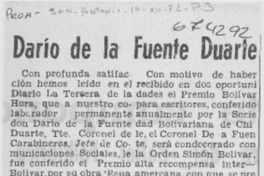 Darío de la Fuente Duarte.