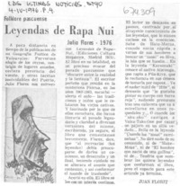 Leyendas de Rapa Nui