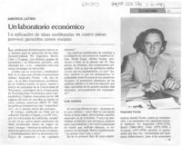 Un laboratorio económico