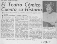 El Teatro cómico cuenta su historia.