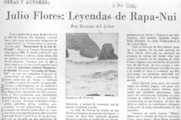 Julio Flores, Leyendas de Rapa-Nui
