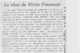 La obra de Víctor Franzani