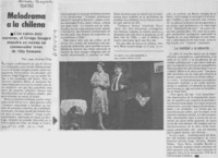 Melodrama a la chilena