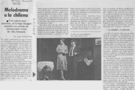 Melodrama a la chilena