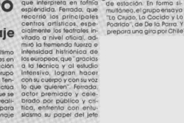 El Último tren de viaje.