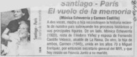 Santiago-París, el vuelo de la memoria.