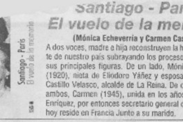 Santiago-París, el vuelo de la memoria.