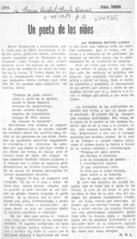 Un poeta de los niños