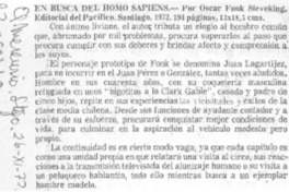 En busca del homo sapiens