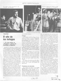 En tres salas, la "Pérgola" y obras de Radrigán y Gajardo