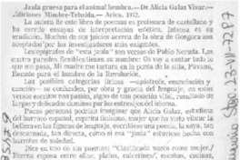 Jaula gruesa para el animal hembra.