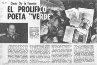 El Prolífico poeta "verde".